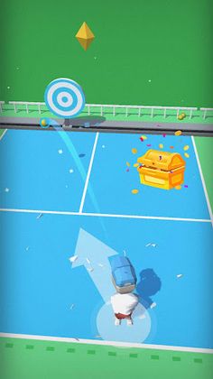 Tropical Tennis Swipe - Screenshot 4