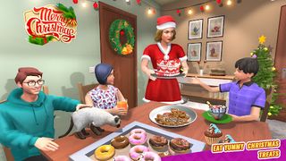 Santa Mom Happy Christmas Game - Screenshot 2