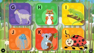 ABC Phonics with Animals Puzzl - Screenshot 2