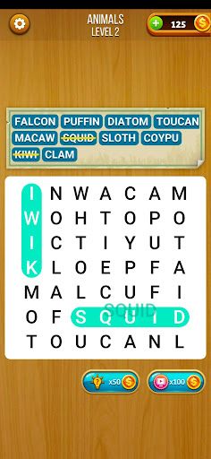 Word Search: Hidden Words - Screenshot 4