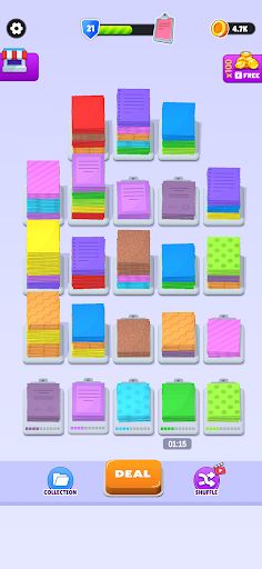 Paper Shuffle Sort - Screenshot 3