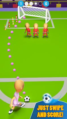 Crazy Super Kicks: Soccer Game - Screenshot 1