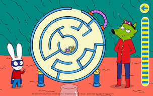 Simon Super Rabbit Vs Pr. Wolf - Screenshot 3