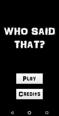 Who Said That? - Screenshot 1
