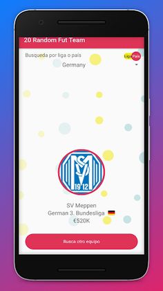 Equipo de fútbol aleatorio - R - Screenshot 4