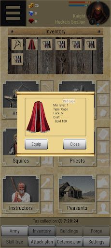 Warcastle. MMORPG strategy - Screenshot 4