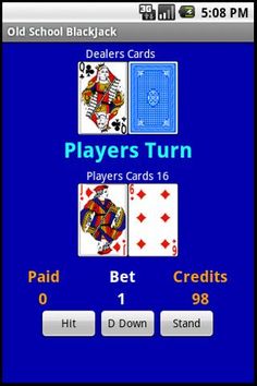 Old School BlackJack - Screenshot 1