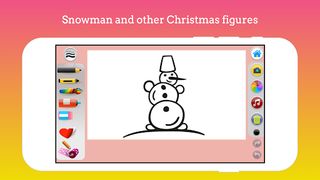 Christmas color painting  game - Screenshot 3