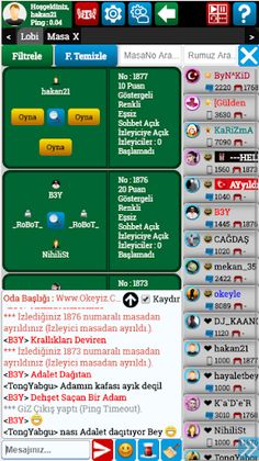 Okeyiz.Com Okey Oyna - Screenshot 2