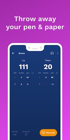 Bookbag: Spades Scorekeeper - Screenshot 2