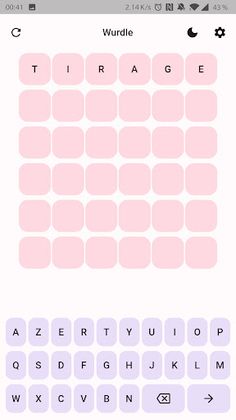 Wurdle - Screenshot 1