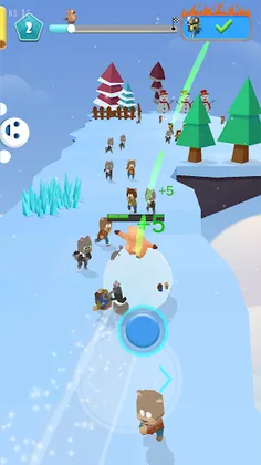 Snowball Go Go Go - Screenshot 3