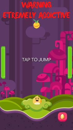 Bouncy Popz Casual Platformer - Screenshot 1