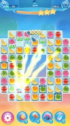 Super Icy Fruits Blast - Match - Screenshot 4