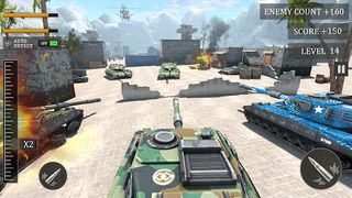 War Games 3D-Tank Game Offline - Screenshot 3
