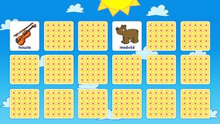 Čeština s Bílou paní: Pexeso - Screenshot 1