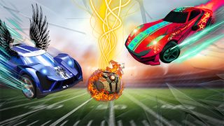Rocket Car: Football Game 3D - Screenshot 1