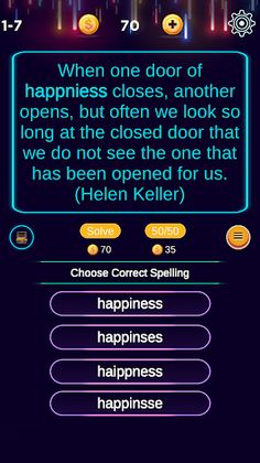 Guess The Spellings - Screenshot 1