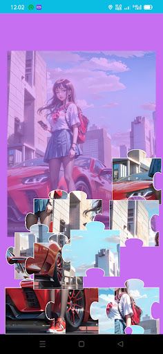 Anime Game Puzzle Jigsaw - Screenshot 4