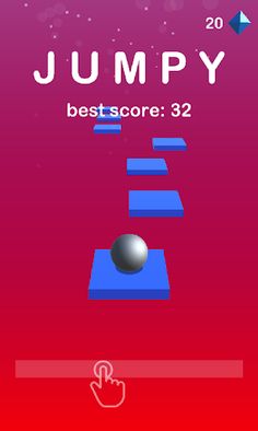 Jumpy Hop Ball - Screenshot 1