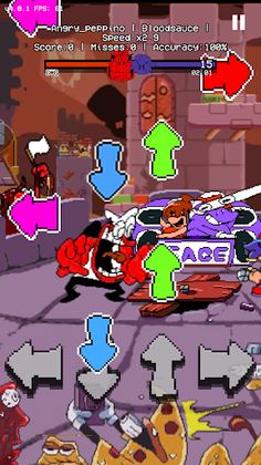 FNF Pizza Funkin Tower Peppino - Screenshot 1