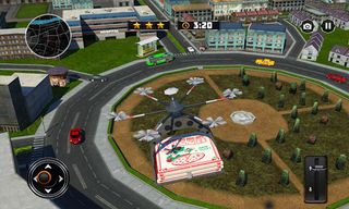 Flying Drone Pizza Delivery 3D - Screenshot 2