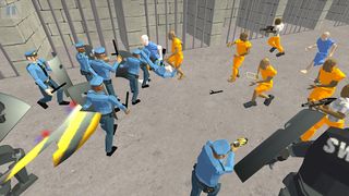 Battle Simulator Prison Police - Screenshot 1