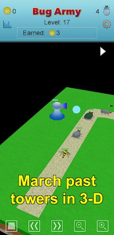 Bug Army:Reverse Tower Defense - Screenshot 3