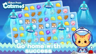 Visitors from Catsmos -Match 3 - Screenshot 2