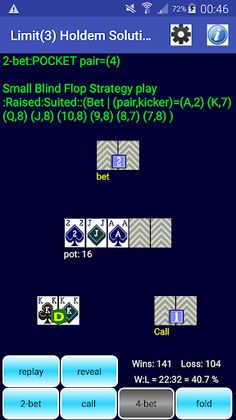 Limit(3) Holdem Solutions - Screenshot 4