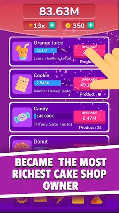 My Sweet Cake Shop - Idle Clic - Screenshot 1