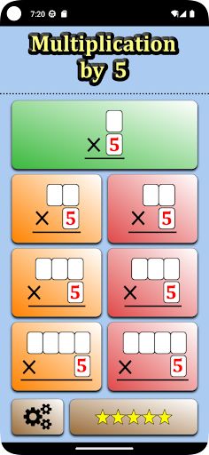 Multiply by 5 - Screenshot 1