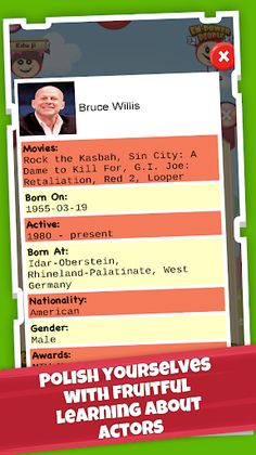 Actors Jigsaw Puzzle Game App - Screenshot 3