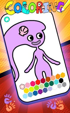 Garten Of BanBan 5 Coloring - Screenshot 3