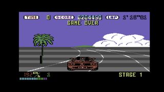 C64 Out Run - Screenshot 1