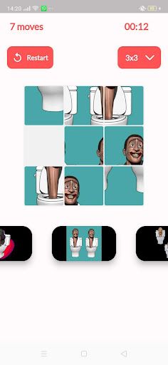 skibidi puzzle game - Screenshot 1