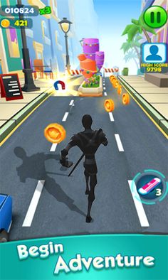 Ninja Endless Subway Adventure - Screenshot 2