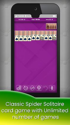 Spider Solitaire Card Game - Screenshot 2