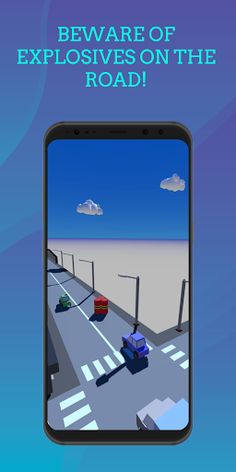 Sky Car Way - Traffic Game - Screenshot 1