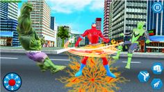 Light Speed Hero City Rescue - Screenshot 3