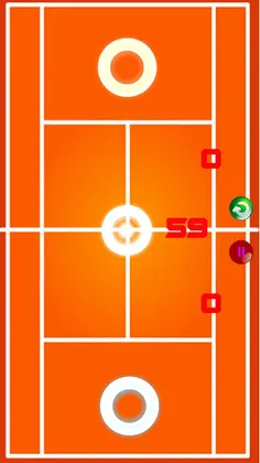 Air Hockey Simple - Screenshot 1