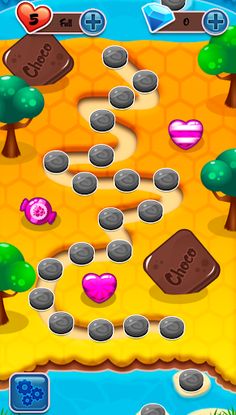 Jelly Garden Match 3 Puzzle - Screenshot 3