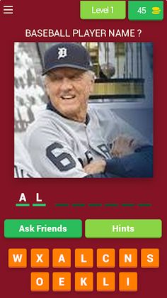 Baseball players Quiz Trivia - Screenshot 1