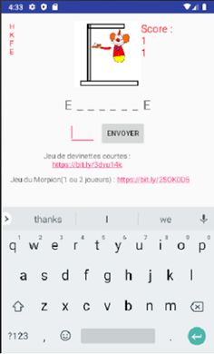 Le Pendu! - Screenshot 1