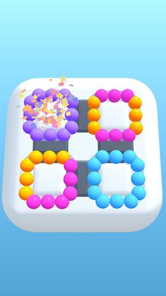 Sort Balls By Circles - Screenshot 1