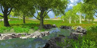 VR Relaxing Meadow - Screenshot 3