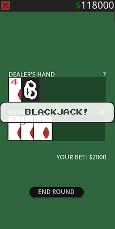 Simple BlackJack - Screenshot 2