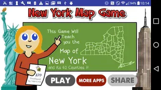 New York Map Game - Screenshot 1
