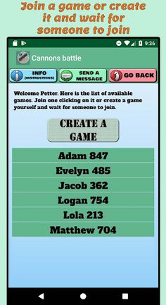 Cannons battle (Multiplayer) - Screenshot 2