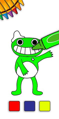 Garden NabNab 3 Coloring Book - Screenshot 4